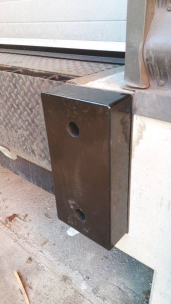 Butée de quai en caoutchouc 300x250x105mm