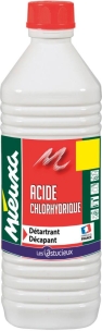 Acide chlorhydrique 23% - lot de 12 bouteilles de 1L