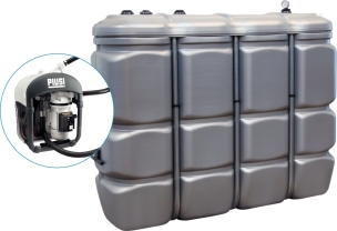 Cuve de stockage AdBlue® PEHD double paroi 2000L avec kit station 230V