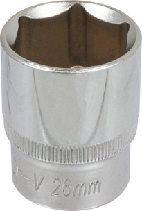 Douille 1/2" de 26mm - carte