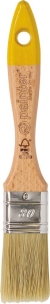 Pinceau queue de morue acrylique à manche bois vernis 30mm - lot de 12 pcs
