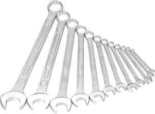 Clés mixtes de 1/4" à 5/16" - Jeu de 12 pcs