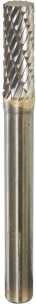 Fraise métallique cylindrique sur tige 6mm