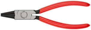 Pince à becs courts et ronds - 160mm - Gainage PVC - Tête polie