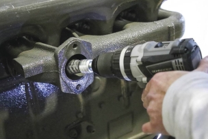 Brosse pinceau sur tige 6mm fil acier ondulé 25mm - lot de 10 pcs