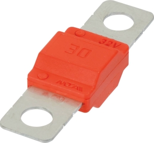 Fusible enfichable midi 30A rose - lot de 5 pcs