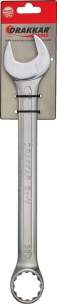 Clé mixte de 30mm tête polie - carte