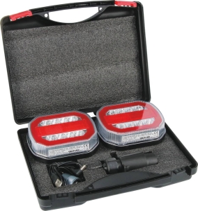Kit de signalisation arrière LED 12V magnétique WIFI - lot de 10 pcs