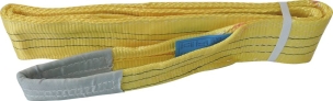 Elingue plate avec boucles 90mm 3T 2,5m jaune - lot de 15 pcs