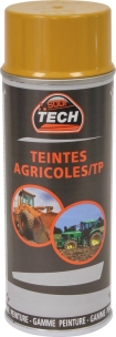 Peinture teinte agricole jaune Caterpillar - lot de 6 aérosols de 400ml