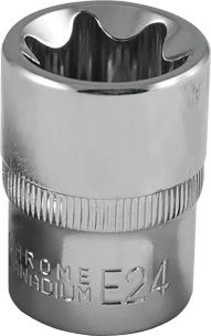 Douille Torx® E24 - carte