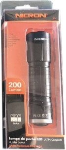 Lampe torche LED 150 lumens à piles