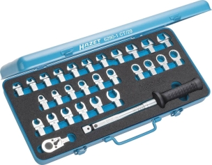 Clé dynamométrique 5 à 60Nm - précision +/-2% - coffret de 29 pcs