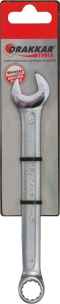 Clé mixte de 12mm tête polie - carte