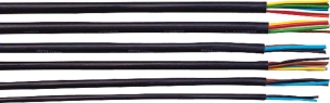 Câble multi-conducteur ADR 7x1,50mm² noir - bobinot de 30m