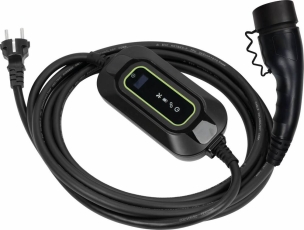 Chargeur véhicule électrique/hybride Type 2 / 230V - 3,7Kw - 16A - longueur 5m - lot de 8 pcs