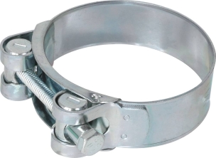 Collier à tourillons acier zingué 22mm de 64 à 67mm - lot de 100 pcs