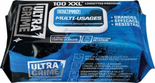 Boîte de 100 lingettes XXL ultra résistante PRO MULTI-USAGE-format 38x25cm- 2 présentoirs comptoir de 6 boîtes