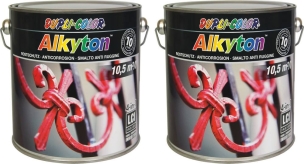 Peinture antirouille RAL 9006 argent - lot de 2 pots de 2,5L