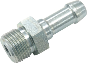 Jonction filetage cylindrique mâle 3/8" - 1 gorge - lot de 2 pcs