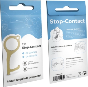 Clé "Stop contact" 100% laiton