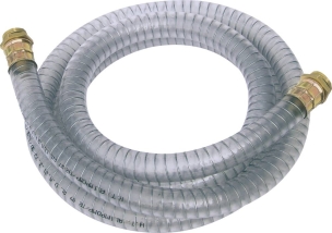 Tuyau d'aspiration 4m 25mm avec raccord mâle 1" Tuyau d'aspiration 4m 25mm avec raccord mâle 1"