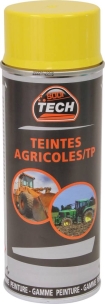 Peinture teinte agricole jaune John Deere - lot de 6 aérosols de 400ml