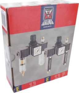 Filtre à air/régulateur/lubrificateur femelle 1/4" avec manomètre