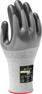 Gants anti coupure enduit nitrile 3/4 dos T9 - lot de 10 pcs
