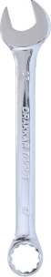 Clé mixte de 27mm full polish - carte
