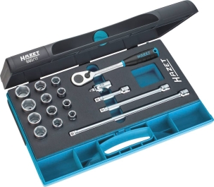 Coffret de douilles 3/8" - 17 pcs