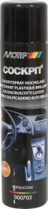 Nettoyant plastique intérieur brillant - lot de 6 aérosols de 600ml
