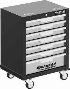 Servante d'atelier 7 tiroirs 646x458x961mm