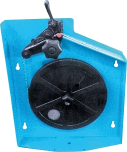 Support mural pour rouleau adhésif en acier avec dispositif de coupe