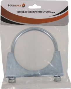 Bride d'échappement de 75mm