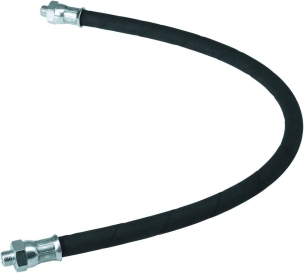 Flexible caoutchouc armé 12mm M10 500mm pour pompe à graisse