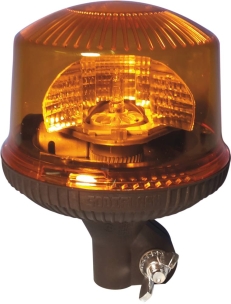 Gyrophare halogène 23W 12/24V sur tige flexible Gyrophare halogène 23W 12/24V sur tige flexible