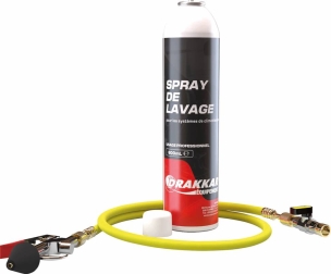 Kit pistolet et aérosol nettoyant circuit clim 600ml