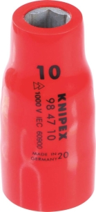 Douille 1/2" de 10mm isolée 1000V