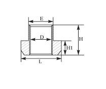 Bride M14 pour fixation étau sur perceuse sur colonne