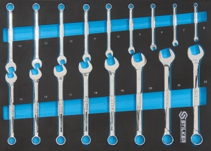 Mobilier d'atelier 4 éléments plateau inox 38mm - 147 outils