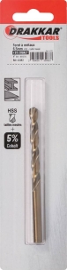 Foret à métaux HSS 5% cobalt 6,5mm - blister de 1 pcs