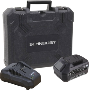 Perceuse visseuse à percussion 20V 50Nm 1 batterie 4Ah Li-ion - mallette