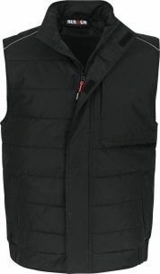 Gilet sans manche matelassé - multipoches noir XS