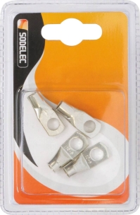 Cosse à oeil à souder et à sertir 35mm² M12 - lot de 4 pcs
