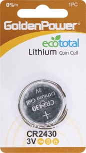 Pile bouton CR2430 lithium - lot de 20 blisters