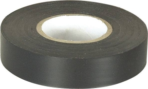 Ruban adhésif isolant PVC noir 19mmx33m - lot de 96 pcs