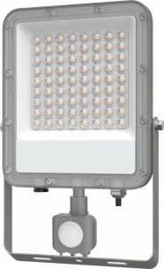 Projecteur LED extra plat 230V 50W avec détecteur radar