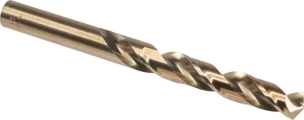 Coffret PVC de 25 forets métaux HSS 5% cobalt taillés meulés de 1 à 13mm