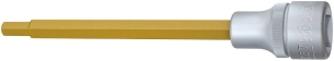 Douille tournevis extra-longue 1/2" embout 140mm hexagonal 6mm